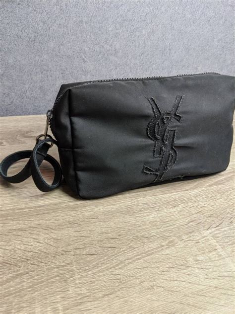 ysl cosmetic bag with chain